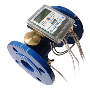 General house heat meter Du50 RS-485 + 3 imp. inlet, qp=35 m3/h, 2 pressure sensors G1/2  Article: Н00045744