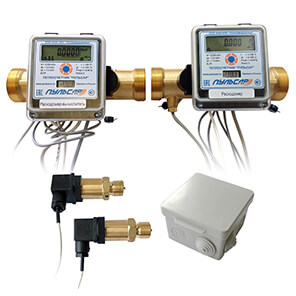 General house heat meter Du25 RS-485 + 3 imp. inlet, qp=3.5 m3/h, direct, 150°C Article: H00010455