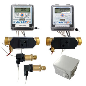 General house heat meter Du15 RS-485 + 3 imp. inlet, qp=1.5 m3/h, return, 150°C Article: H00010419