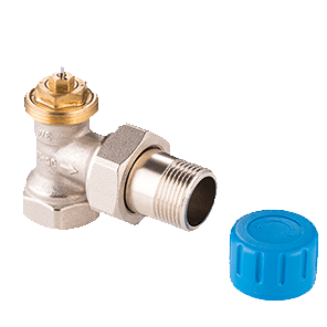 Thermostatic valve MVI with angle presetting 3/4