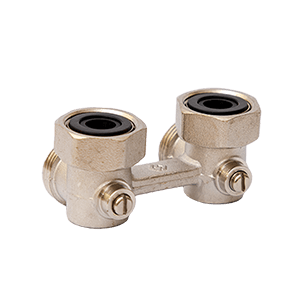 Angle joint with ball valve MVI 3/4