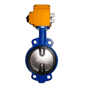 Butterfly valve Abadradox type BUV-VF826EA with electric drive