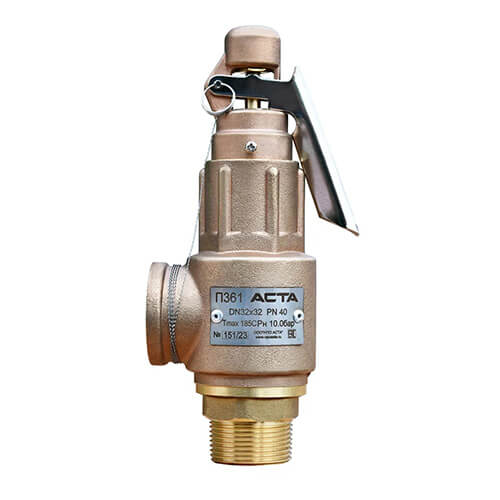 Предохранительные клапаны из латуни АСТА П361