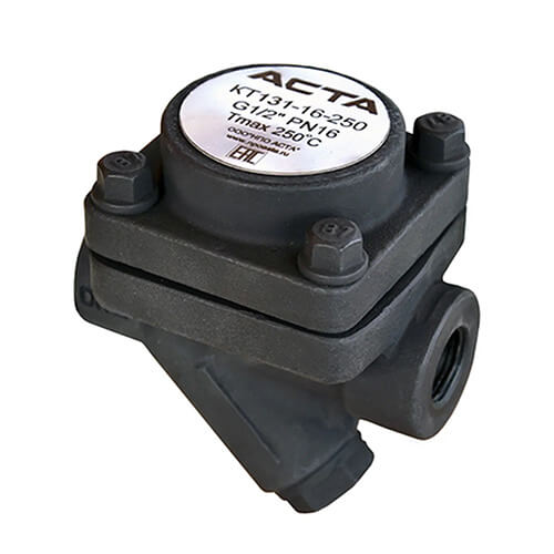 Термостатические капсульные конденсатоотводчики АСТА КТ131 и КТ133