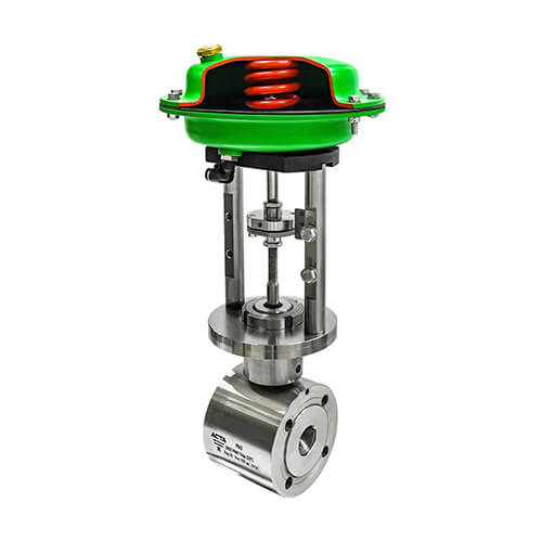 2-х ходовые регулирующие клапаны с электро- и пневмоприводами АСТА серии Р642 из нержавеющей стали