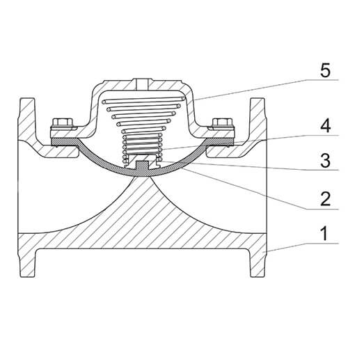 Мембранный поплавковый регулятор уровня АСТА серии Р01/06