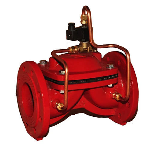 Мембранный запорный клапан с электромагнитным управлением АСТА серии Р01/04