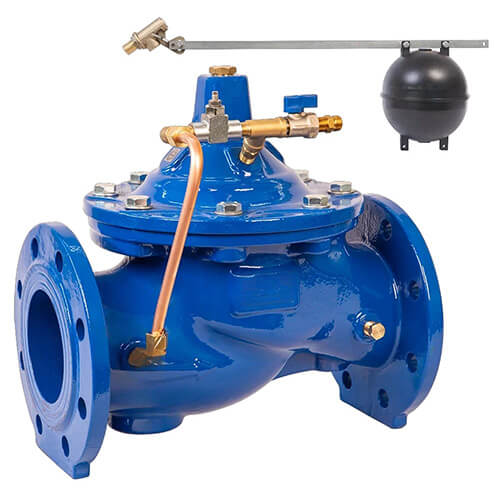 Мембранно-плунжерный поплавковый регулятор уровня АСТА серии Р02/06