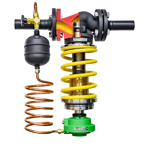 Регулятор давления для насыщенного и перегретого пара АСТА серии Д223