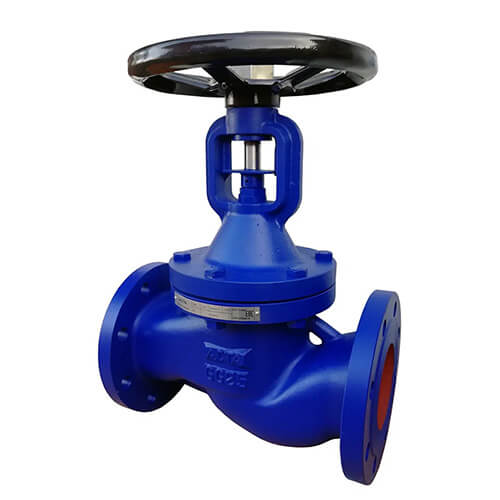 Вентиль запорный с сильфонным уплотнением АСТА В313