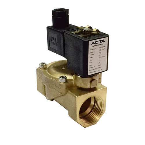 Клапаны соленоидные общепромышленные АСТА серии ЭСК 100-101 пилотное управление