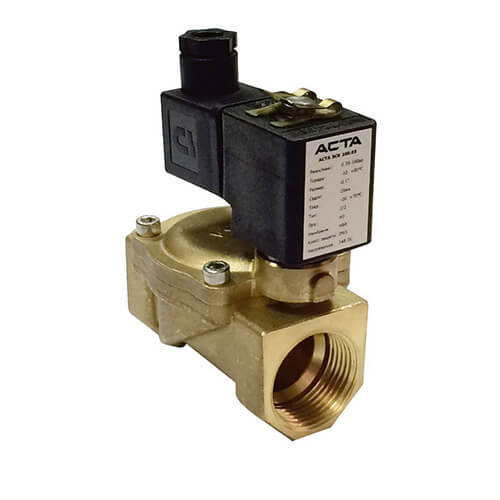 Клапаны соленоидные на пар АСТА серии ЭСК 200-201 пилотное управление