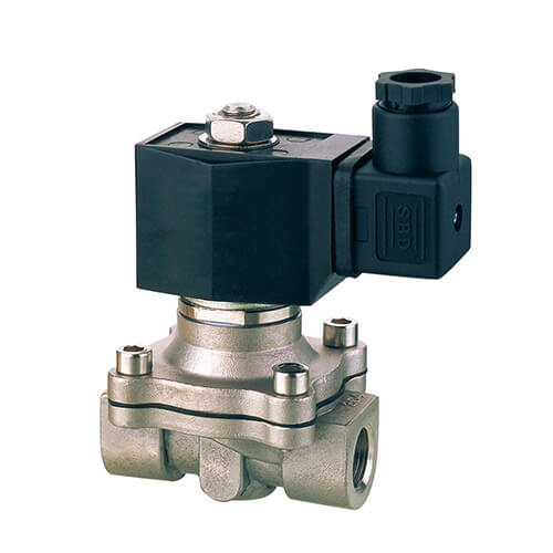 Клапаны соленоидные из нержавеющей стали АСТА серии ЭСК 610-611 пилотное управление